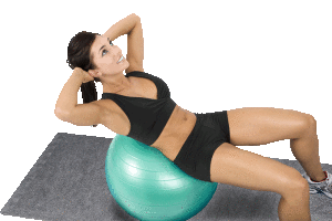 Mat Under Exercise Ball